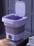 Mini Washing Machine Portable - Compact Small Load Laundry Washer for Home