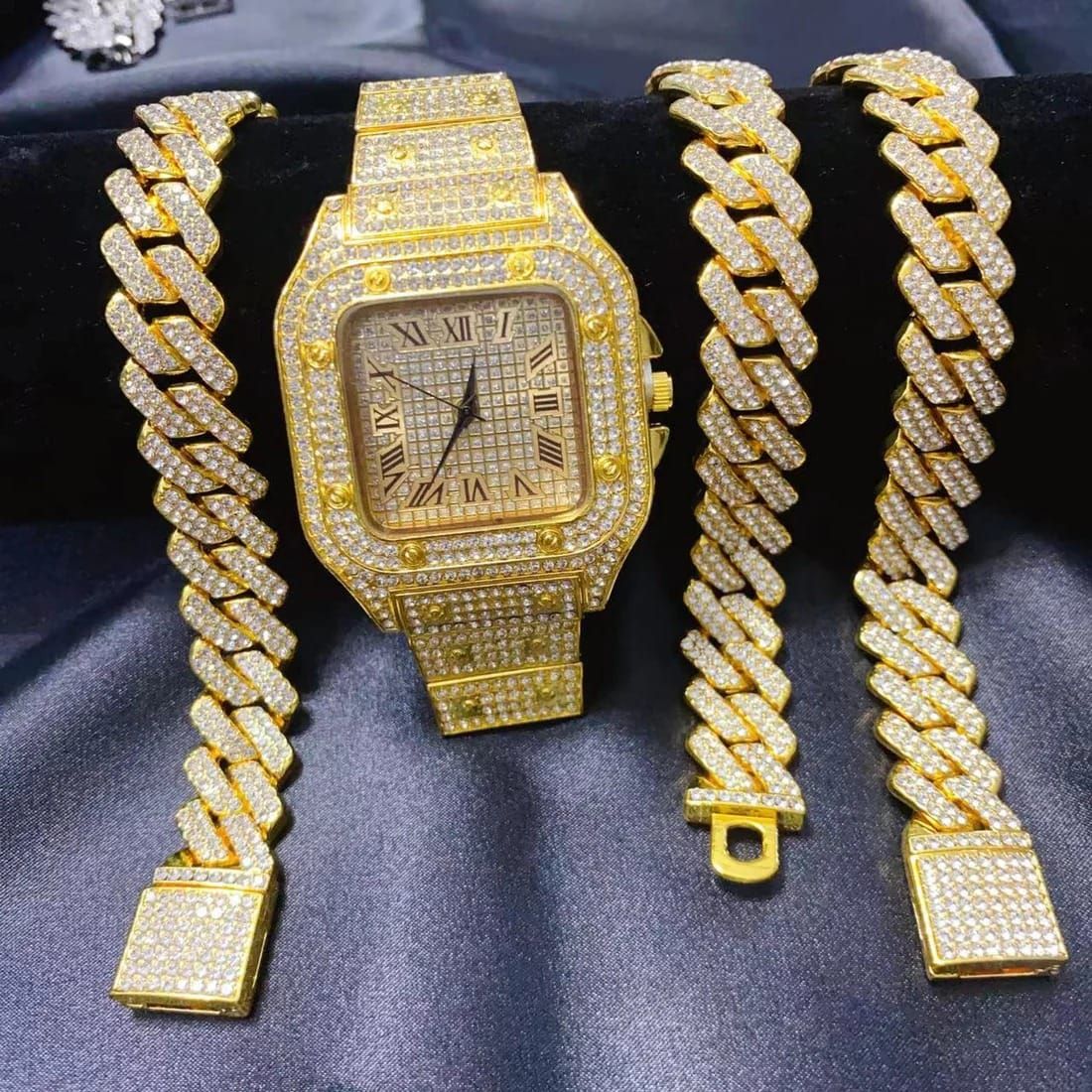 Luxury Watch Bracelet Necklace for Women & Men | Stainless Steel Fashion Jewelry | Elegant Chain Necklace Gift | UAE